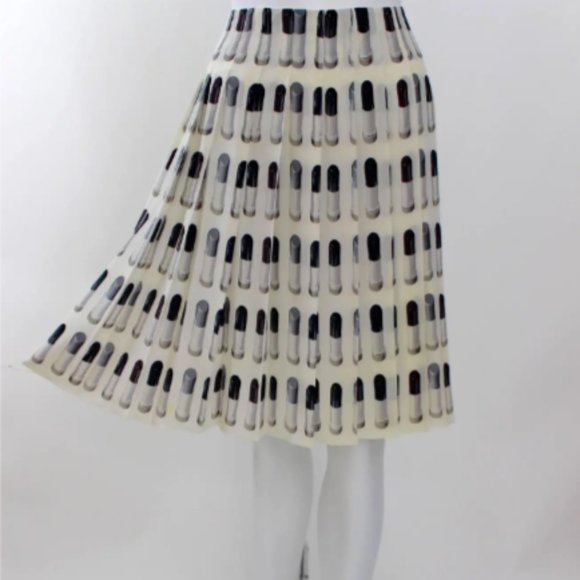 ICONIC VINTAGE PRADA LIPSTICK RUNWAY SKIRT RARE COLLECTIBLE 40 / 4 - Picture 13 of 13